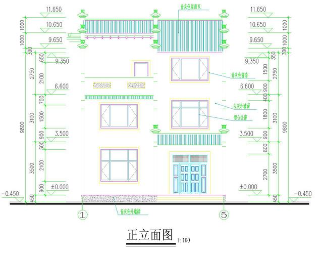 占地100平米的徽派三層自建房設(shè)計(jì)圖，融風(fēng)俗文化之精華，更具古典美。
