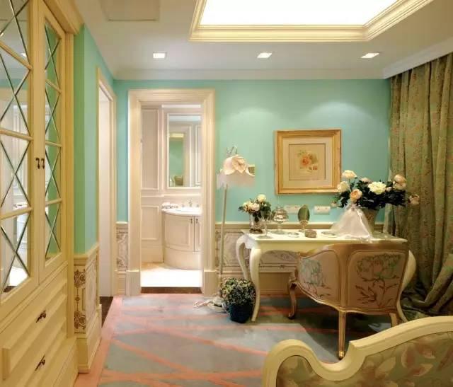 268平古典歐式風(fēng)裝修范例，氣質(zhì)沉穩(wěn)高貴，華麗、高雅。