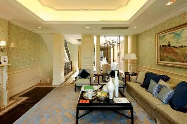 268平古典歐式風(fēng)裝修范例，氣質(zhì)沉穩(wěn)高貴，華麗、高雅。