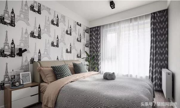 156平大戶型現(xiàn)代簡約風(fēng)裝修，個性時尚，簡約又實(shí)用，黑白灰加上原木打造出高品質(zhì)的生活空間。