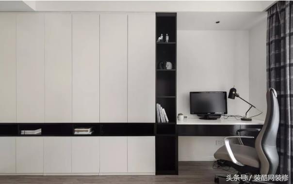 156平大戶型現(xiàn)代簡約風(fēng)裝修，個性時尚，簡約又實(shí)用，黑白灰加上原木打造出高品質(zhì)的生活空間。