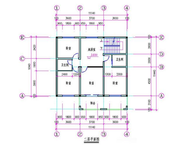 占地120平的三層農(nóng)村自建房，帶車庫+大露臺，戶型簡單大氣，造價30萬以內(nèi)。