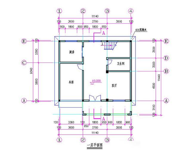 占地120平的三層農(nóng)村自建房，帶車庫+大露臺，戶型簡單大氣，造價30萬以內(nèi)。
