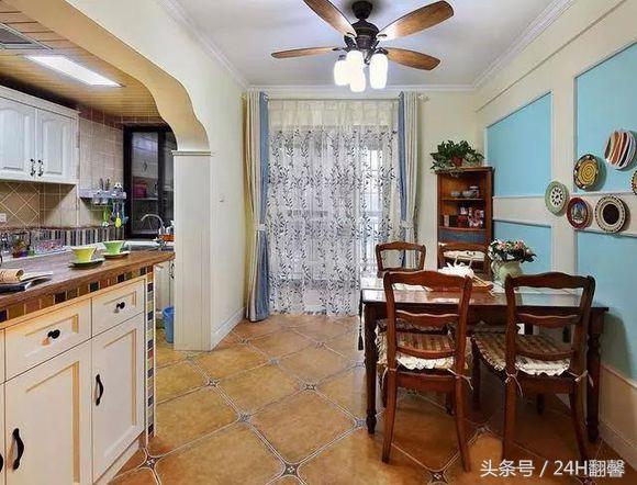 130平美式風格裝修，花費26萬，舒適溫馨，朋友們見到后驚艷了。