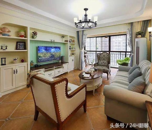 130平美式風格裝修，花費26萬，舒適溫馨，朋友們見到后驚艷了。