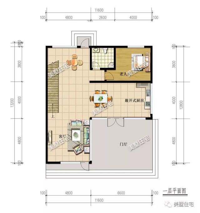 11X12米二層現(xiàn)代別墅設(shè)計(jì)圖，帶戶外平臺(tái)，簡(jiǎn)潔而不簡(jiǎn)單