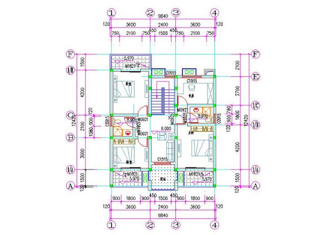 10×12米三層農(nóng)村自建房，戶型簡約大氣，帶車庫+花壇，造價26萬