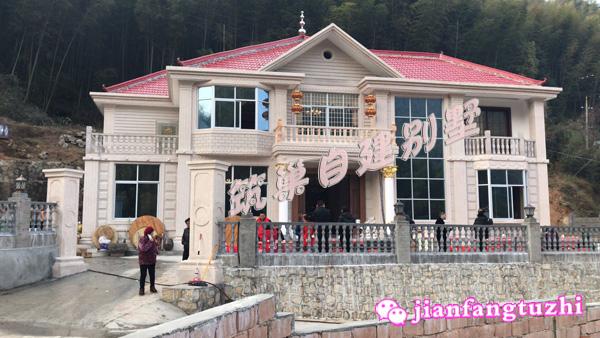 20x11米農(nóng)村二層別墅設(shè)計圖，建出的效果是極好的。