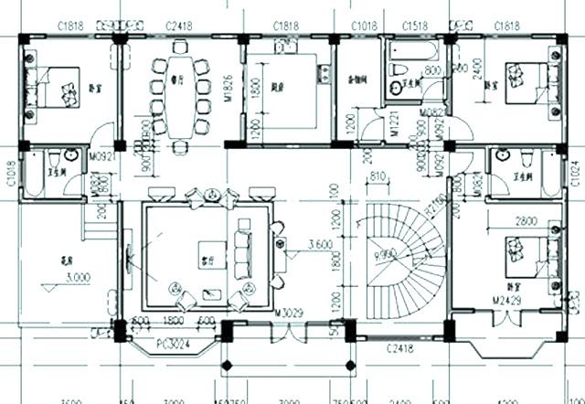 20x11米農(nóng)村二層別墅設(shè)計圖，建出的效果是極好的。