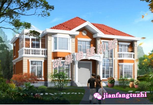 20x11米農(nóng)村二層別墅設(shè)計圖，建出的效果是極好的。