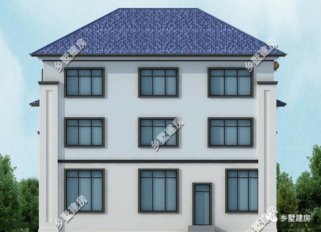 13x12米新中式三層別墅設(shè)計圖，時尚、古典、大氣，這才是對新中式最好的詮釋！