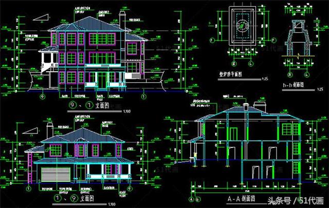 新農村復式二層農村自建房，占地223平方米，外觀、造型簡潔大方，空間利用率高