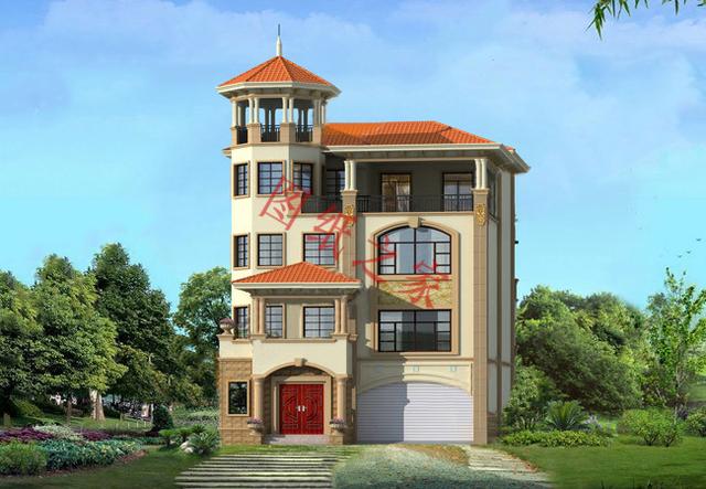 6款四層農(nóng)村別墅設(shè)計圖紙，外觀豪華大氣，溫馨舒適。