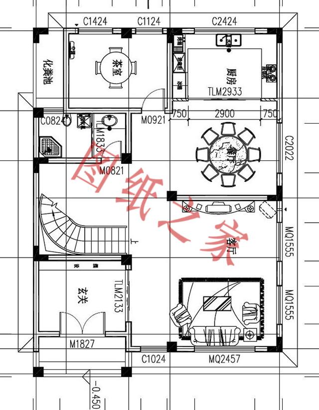 6款四層農(nóng)村別墅設(shè)計圖紙，外觀豪華大氣，溫馨舒適。