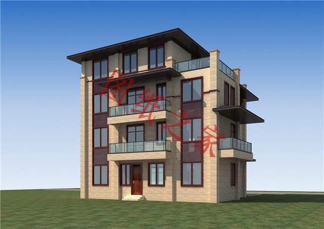 6款四層農(nóng)村別墅設(shè)計圖紙，外觀豪華大氣，溫馨舒適。