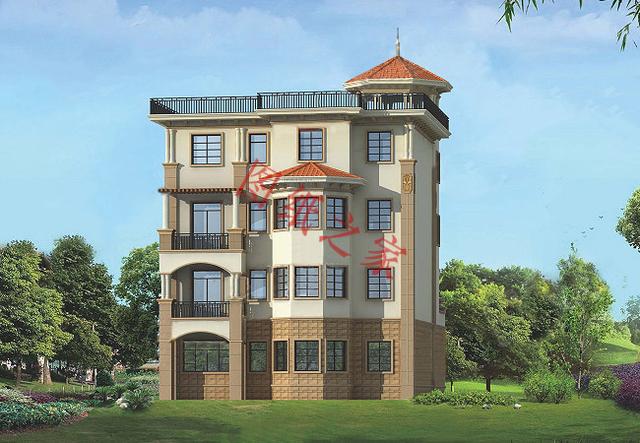 6款四層農(nóng)村別墅設(shè)計圖紙，外觀豪華大氣，溫馨舒適。