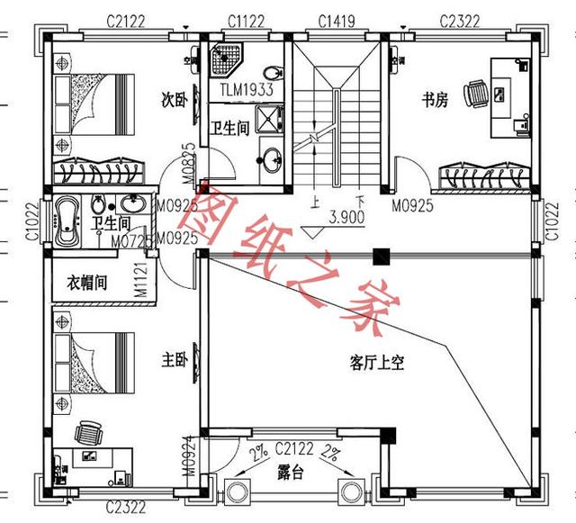 6款四層農(nóng)村別墅設(shè)計圖紙，外觀豪華大氣，溫馨舒適。