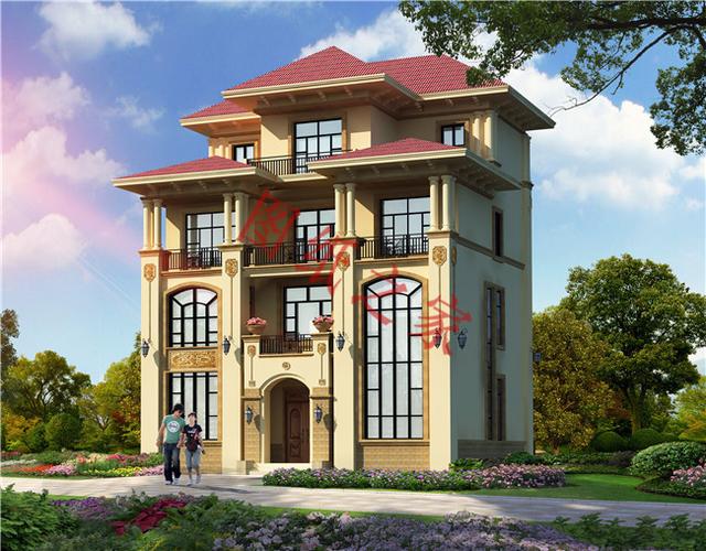 6款四層農(nóng)村別墅設(shè)計圖紙，外觀豪華大氣，溫馨舒適。