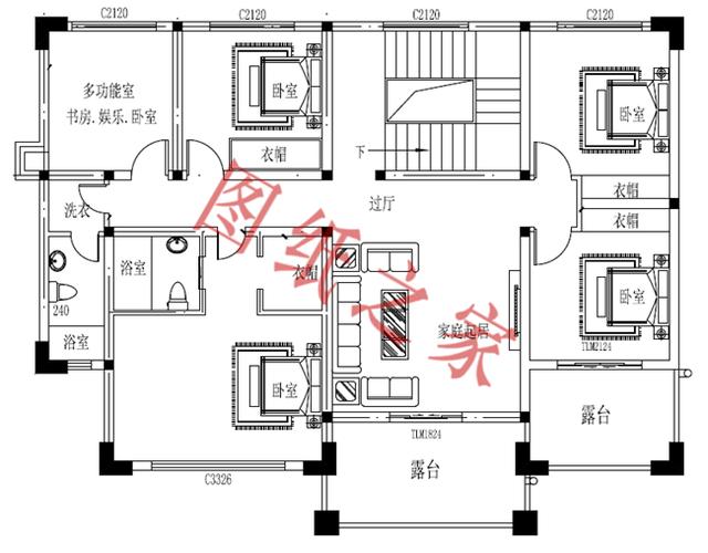 6款二層別墅設(shè)計(jì)圖，精致漂亮，越看越喜歡，簡(jiǎn)直是“回家的誘惑”