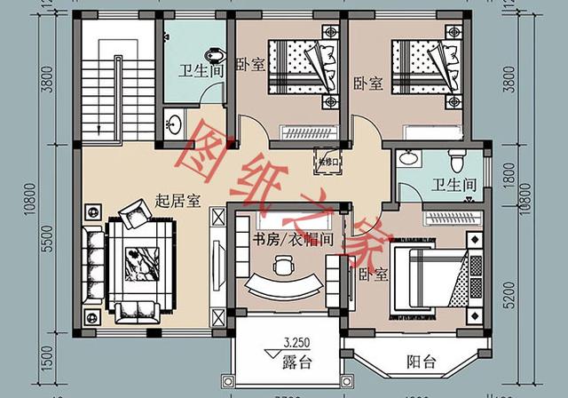 二層簡單大氣的現(xiàn)代別墅設(shè)計(jì)圖，看看有沒有你喜歡的。