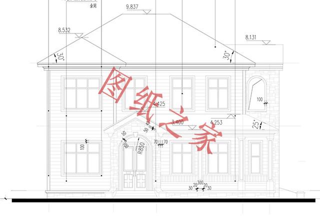 二層簡單大氣的現(xiàn)代別墅設(shè)計(jì)圖，看看有沒有你喜歡的。