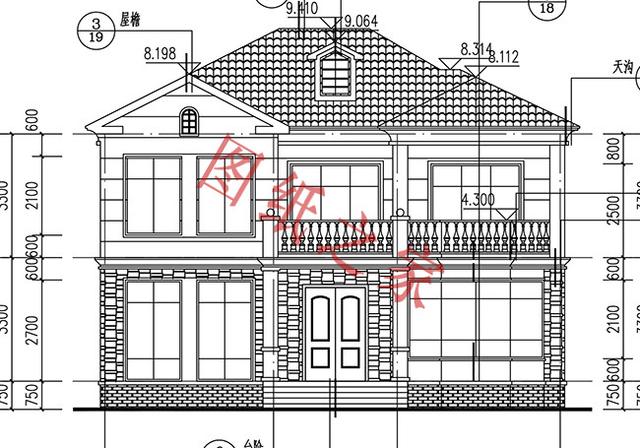 二層簡單大氣的現(xiàn)代別墅設(shè)計(jì)圖，看看有沒有你喜歡的。