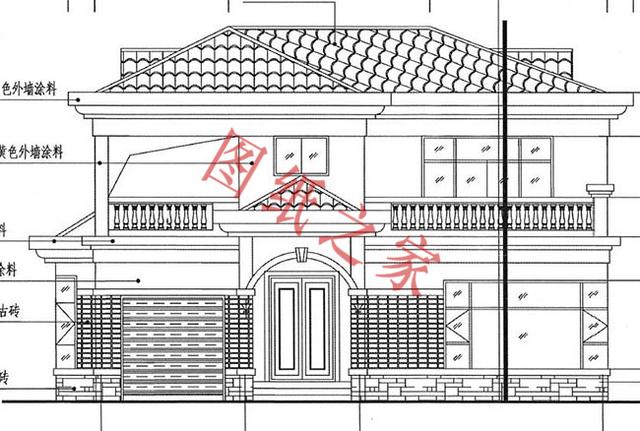 二層簡單大氣的現(xiàn)代別墅設(shè)計(jì)圖，看看有沒有你喜歡的。