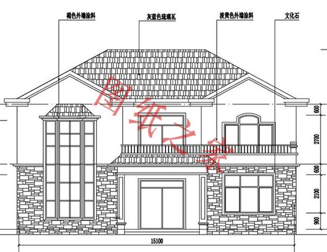 二層簡單大氣的現(xiàn)代別墅設(shè)計(jì)圖，看看有沒有你喜歡的。