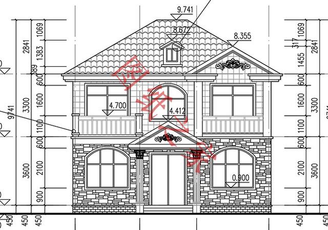 二層簡單大氣的現(xiàn)代別墅設(shè)計(jì)圖，看看有沒有你喜歡的。