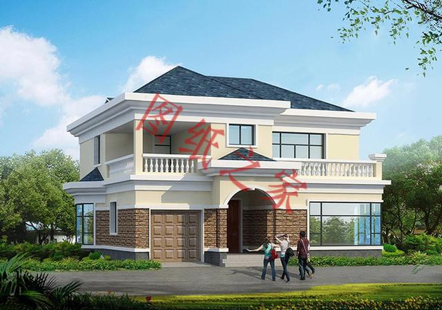 二層簡單大氣的現(xiàn)代別墅設(shè)計(jì)圖，看看有沒有你喜歡的。