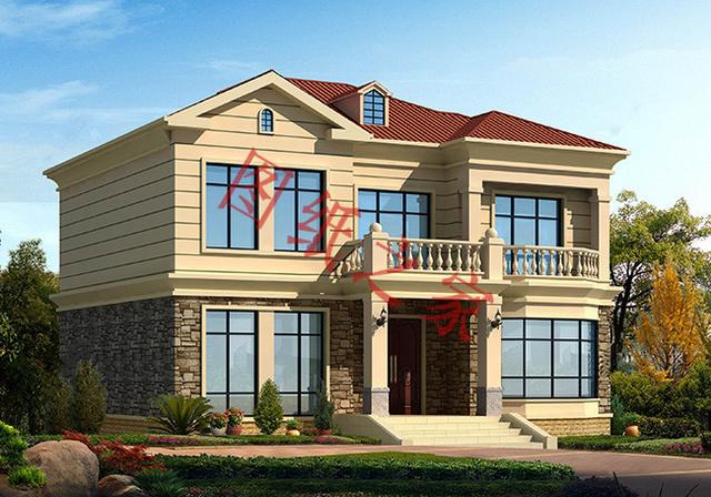 二層簡單大氣的現(xiàn)代別墅設(shè)計(jì)圖，看看有沒有你喜歡的。