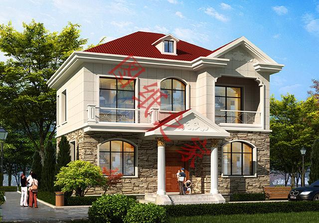 二層簡單大氣的現(xiàn)代別墅設(shè)計(jì)圖，看看有沒有你喜歡的。