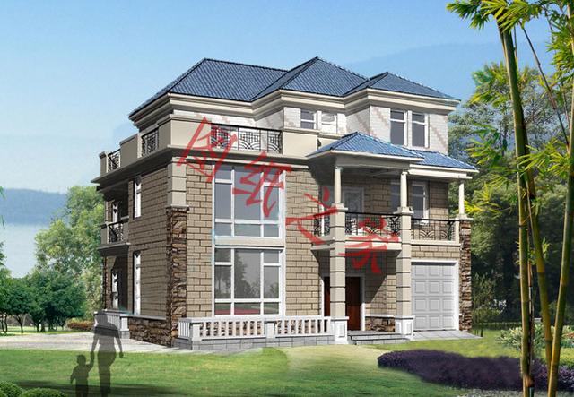 6套三層別墅設(shè)計(jì)圖，色彩出眾，接地氣，你喜歡哪一款？