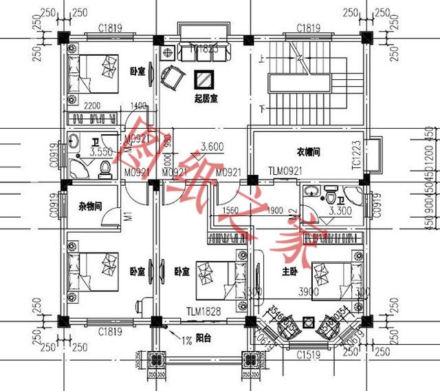6套三層別墅設(shè)計(jì)圖，色彩出眾，接地氣，你喜歡哪一款？