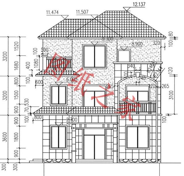 6套三層別墅設(shè)計(jì)圖，色彩出眾，接地氣，你喜歡哪一款？