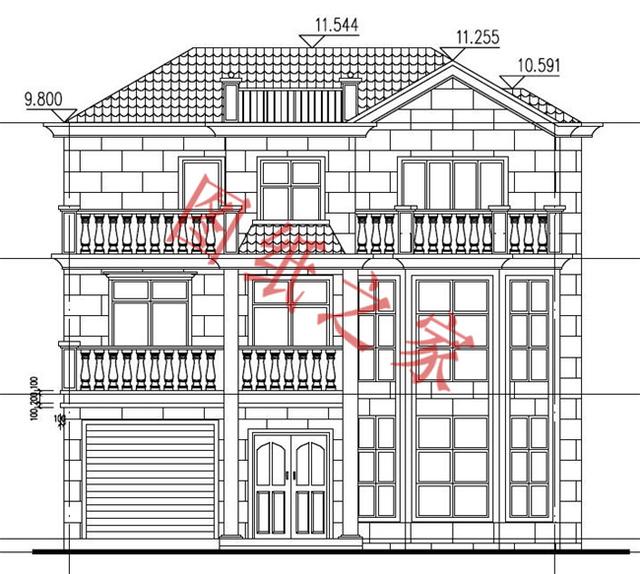 5款三層農(nóng)村別墅設(shè)計圖，時尚大方、舒適實用，而且造價也不高，非常適合農(nóng)村自建