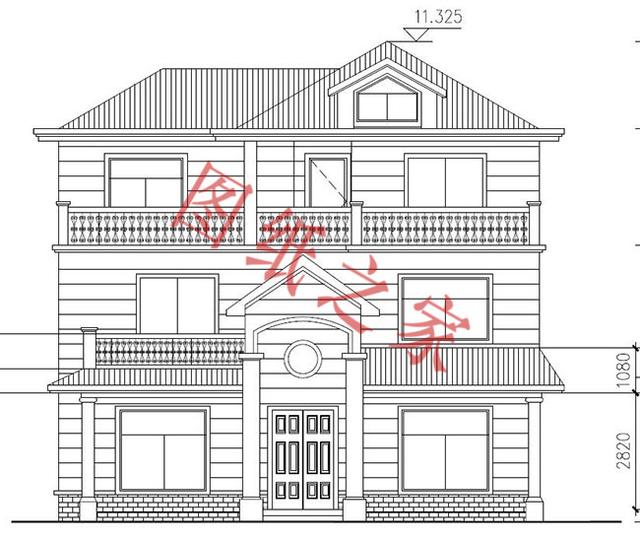 5款三層農(nóng)村別墅設(shè)計圖，時尚大方、舒適實用，而且造價也不高，非常適合農(nóng)村自建