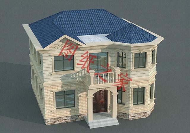 二層簡(jiǎn)約新農(nóng)村別墅設(shè)計(jì)圖，經(jīng)典又實(shí)用，都非常符合農(nóng)村居住的需求。