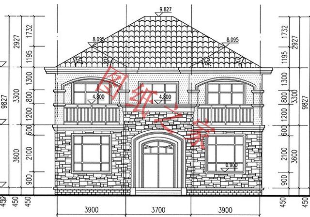 二層簡(jiǎn)約新農(nóng)村別墅設(shè)計(jì)圖，經(jīng)典又實(shí)用，都非常符合農(nóng)村居住的需求。