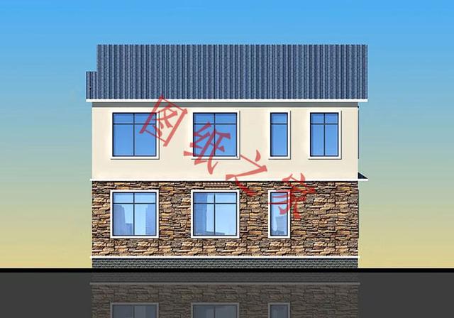 二層簡(jiǎn)約新農(nóng)村別墅設(shè)計(jì)圖，經(jīng)典又實(shí)用，都非常符合農(nóng)村居住的需求。