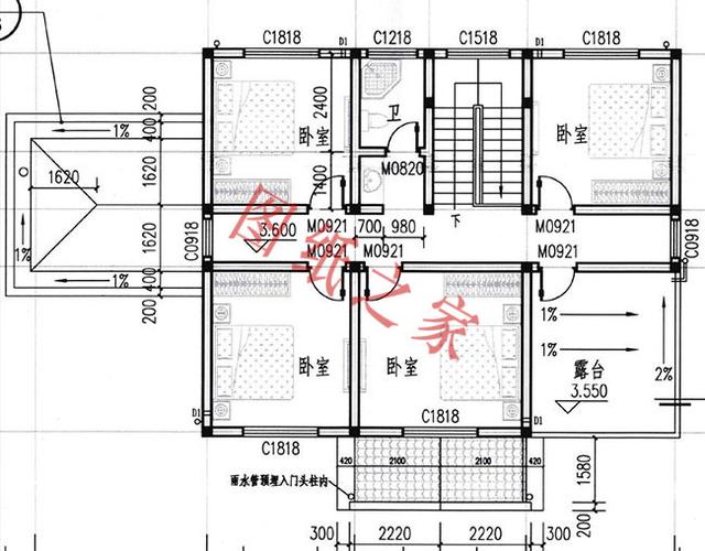 二層簡(jiǎn)約新農(nóng)村別墅設(shè)計(jì)圖，經(jīng)典又實(shí)用，都非常符合農(nóng)村居住的需求。