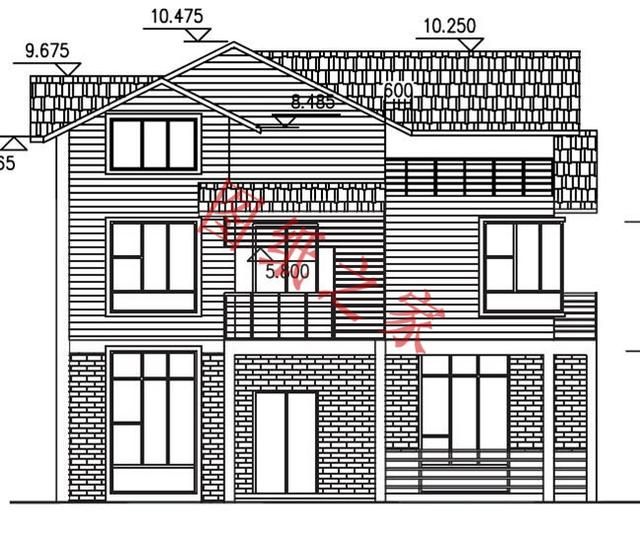 二層簡(jiǎn)約新農(nóng)村別墅設(shè)計(jì)圖，經(jīng)典又實(shí)用，都非常符合農(nóng)村居住的需求。