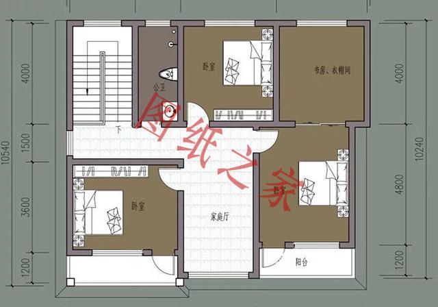 二層簡(jiǎn)約新農(nóng)村別墅設(shè)計(jì)圖，經(jīng)典又實(shí)用，都非常符合農(nóng)村居住的需求。