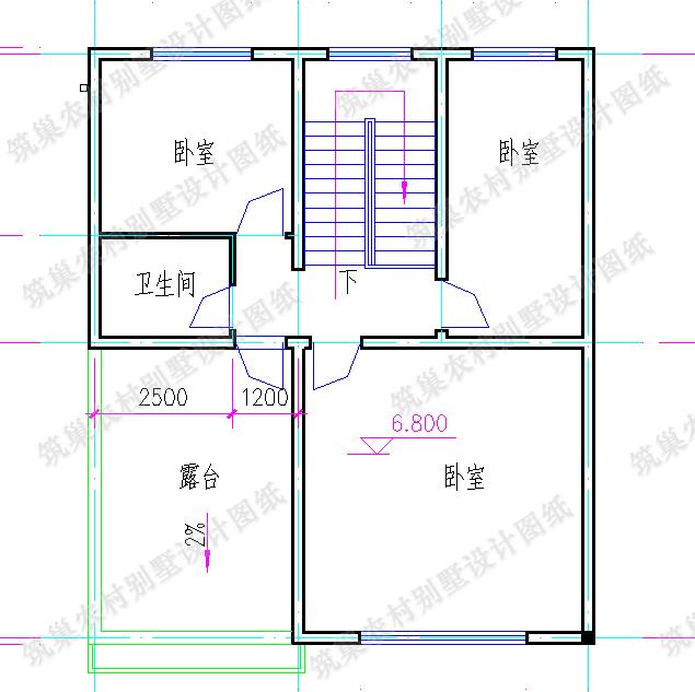 9×11米三層農(nóng)村自建房，帶車庫，簡單大氣，造價25萬，適合農(nóng)村自建