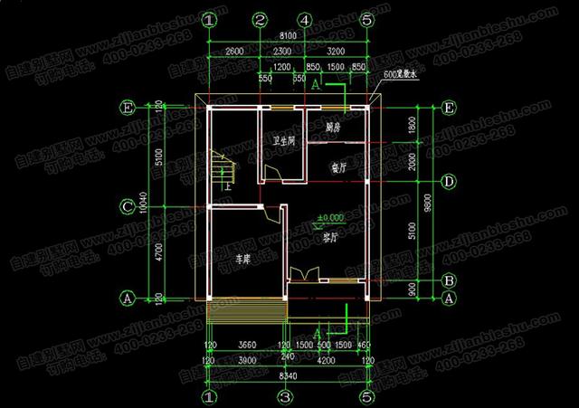 占地80平的三層小戶(hù)型別墅設(shè)計(jì)圖，帶車(chē)庫(kù)+前后帶露臺(tái)，功能齊全，造價(jià)20萬(wàn)