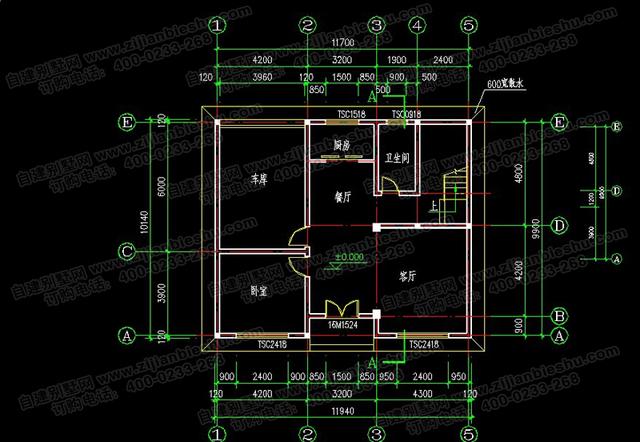 占地120平的三層農(nóng)村自建房，簡(jiǎn)單實(shí)用，帶車庫(kù)，造價(jià)28萬(wàn)