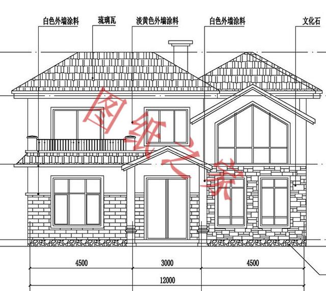 6款二層農村別墅設計圖，外觀明亮、簡單耐看，非常適合農村自建房！