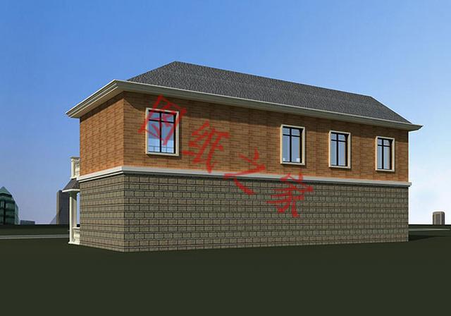 6款二層農村別墅設計圖，外觀明亮、簡單耐看，非常適合農村自建房！