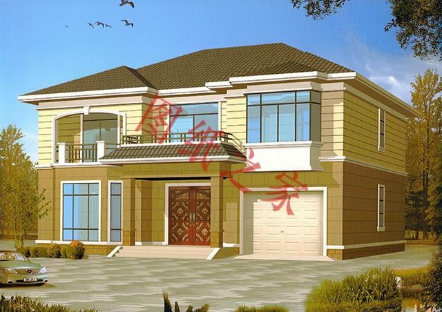 6款二層農村別墅設計圖，外觀明亮、簡單耐看，非常適合農村自建房！