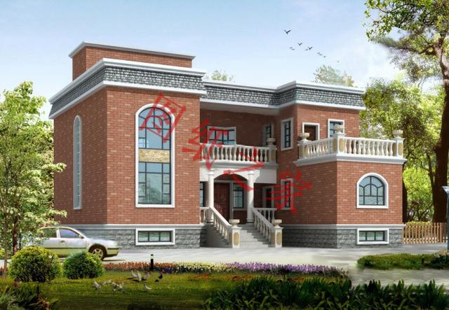 6款二層農村別墅設計圖，外觀明亮、簡單耐看，非常適合農村自建房！